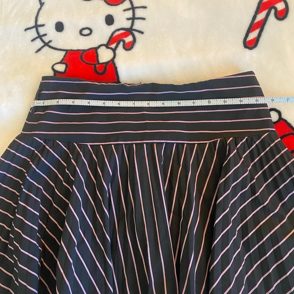 Y2K Bebe black and pink pinstripe skirt - Picture 8 of 9